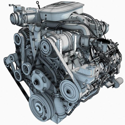P764E Engine